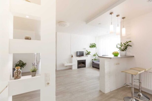 appartement blanc